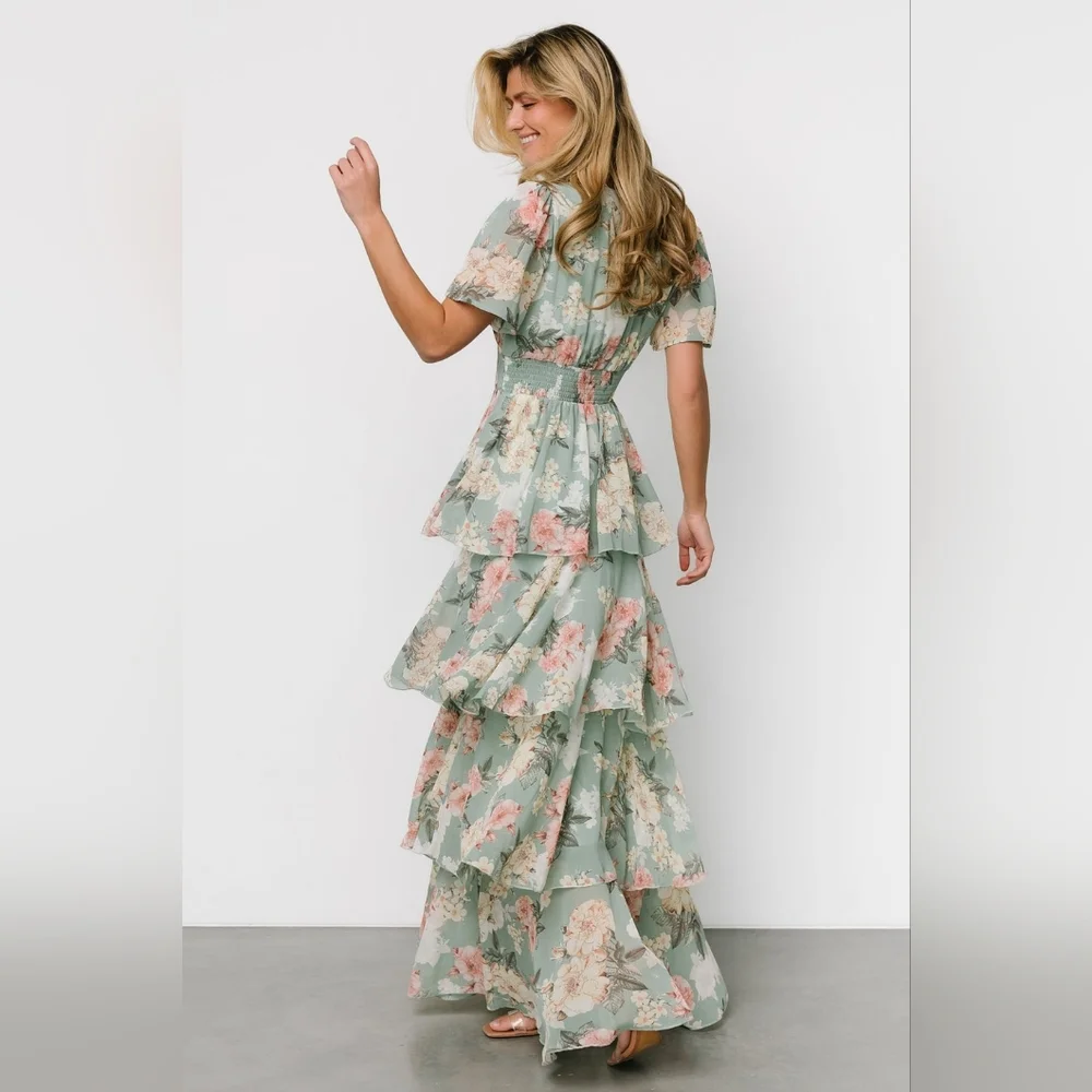Baltic Born Montaigne Ruffle Maxi Dress - Picture 2 of 4